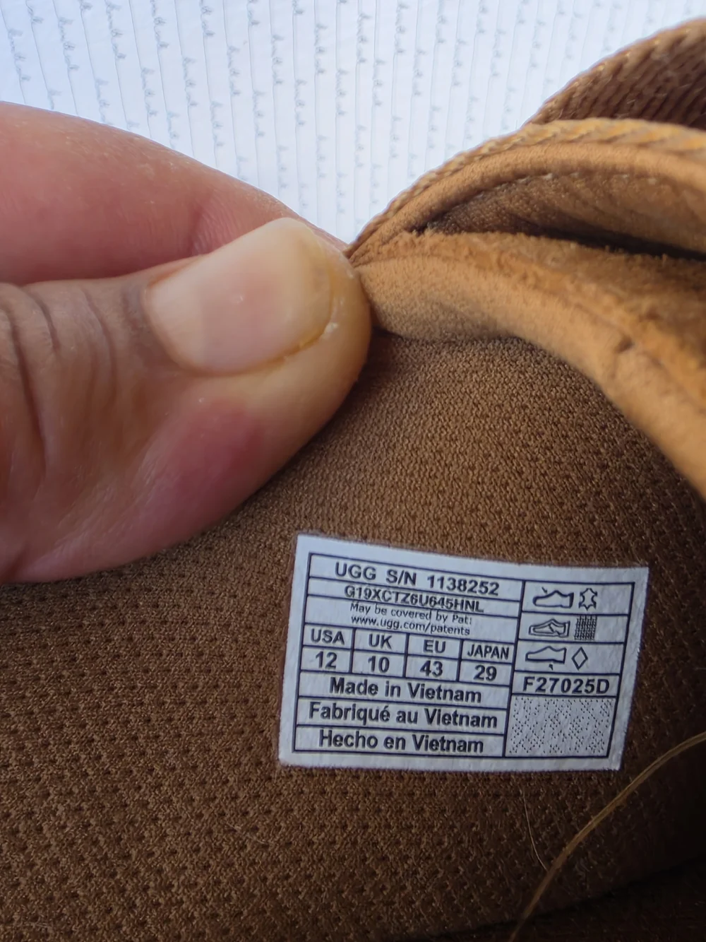 UGG Men's Chestnut Suede Clog with Adjustable Back Strap